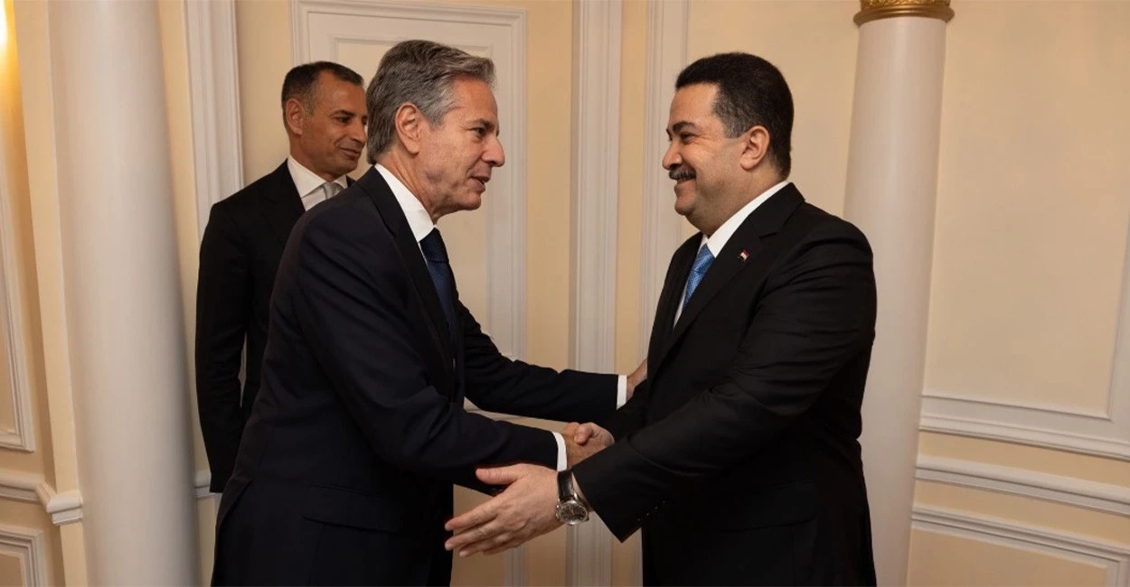 كتلة الامال النيابية تكشف عن ثلاث ملفات حملها “بلنكين” الى الحكومة