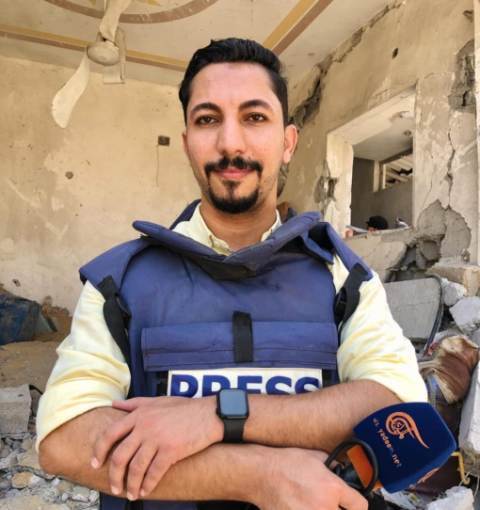 استشهاد مراسل قناة “الميادين” في غزة