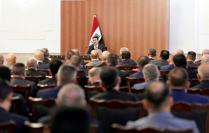 السوداني: لا يمكن لأية جهة حماية المدراء العامين الجدد إذا ما أخفقوا في أداء مهامهم