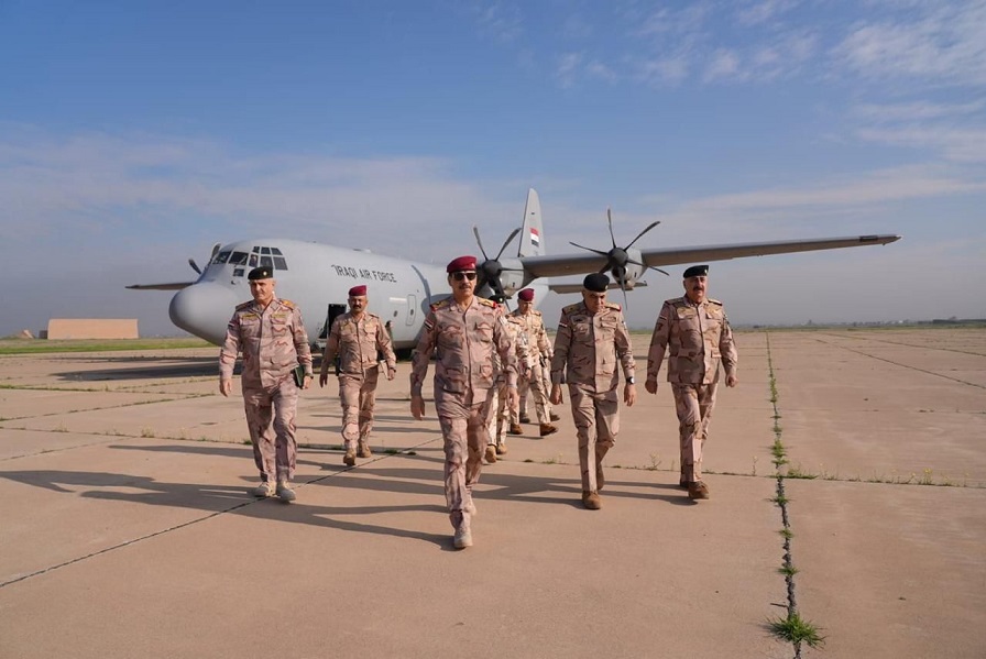 رئيس اركان الجيش يصل الى كركوك