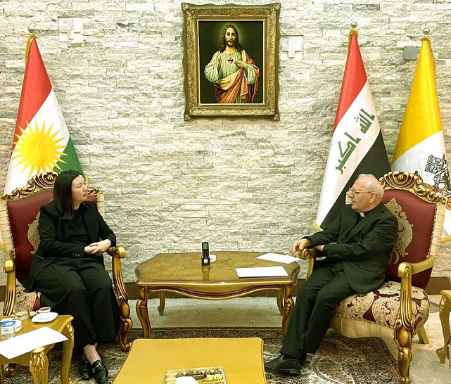 ساكو يبحث مع نائب مساعد وزير الخارجية الامريكية اوضاع المسيحيين