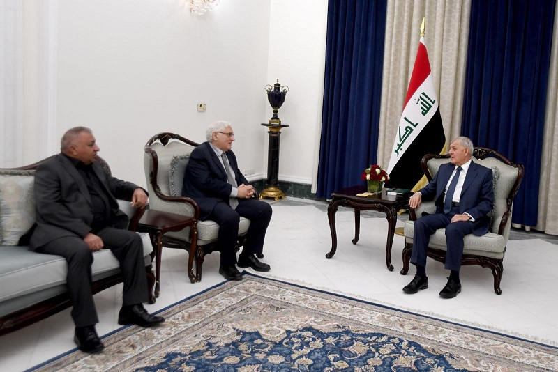 رئيس الجمهورية يؤكد اهمية التكاتف لاستكمال الاستحقاقات الدستورية والوطنية