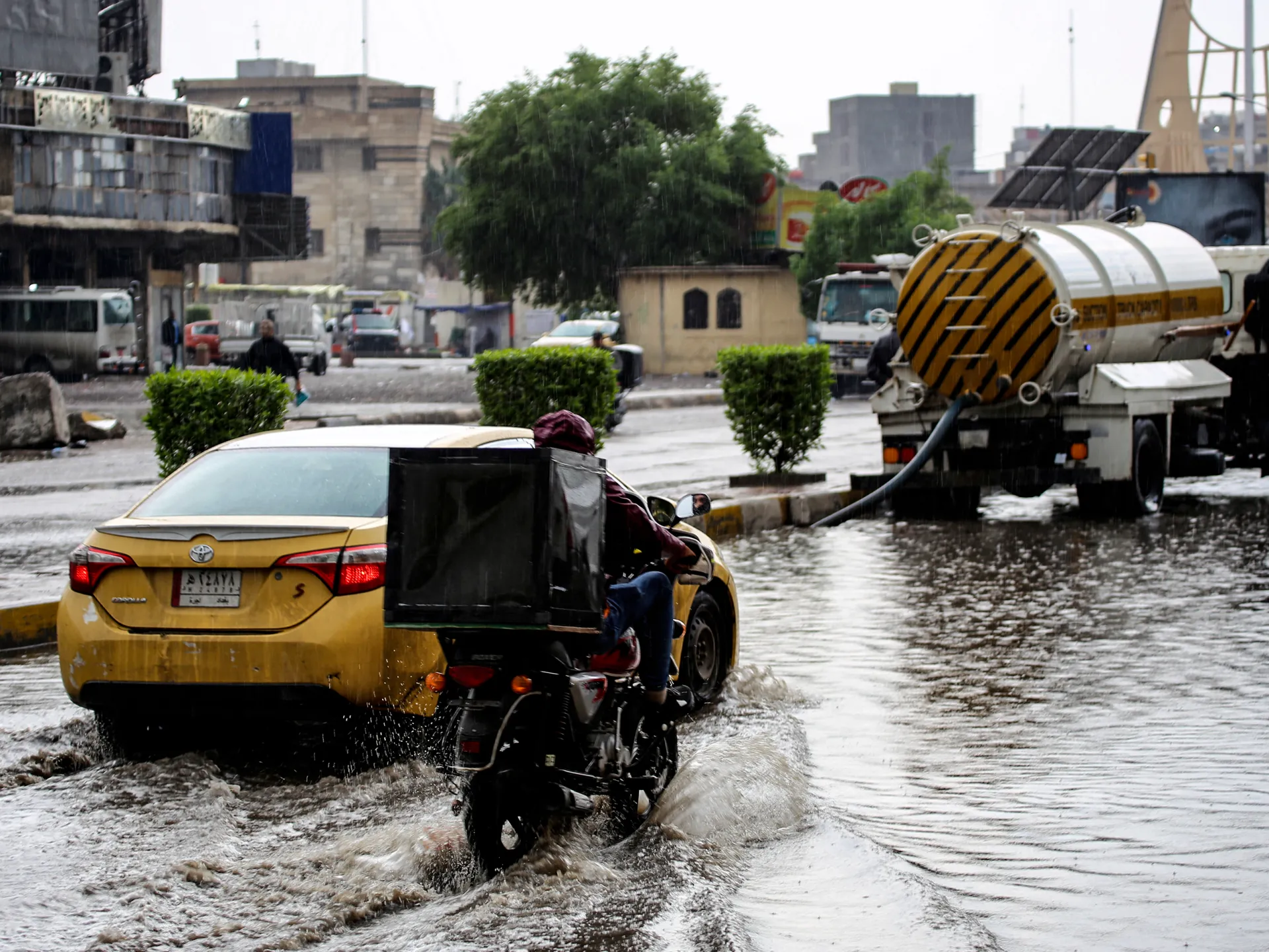 الانواء الجوية : امطار ودرجات حرارة متفاوتة خلال الأيام الأربعة المقبلة