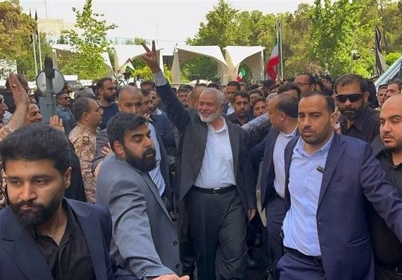 تشييع جثمان الشهيد إسماعيل هنية يوم غد في طهران