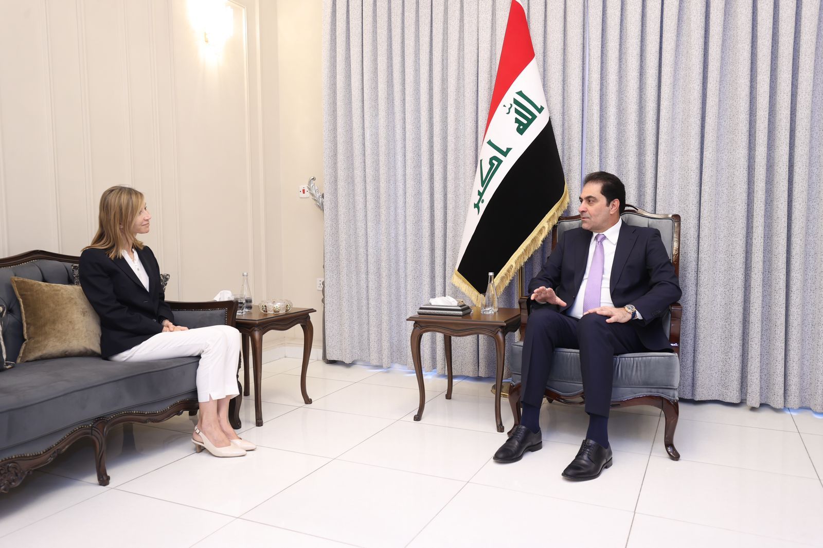المندلاوي يبحث مع سفير اسبانيا الاحداث التي تشهدها المنطقة ولبنان بالخصوص
