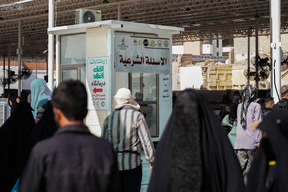 العتبة العلوية تطلق مشروع المحطات الاستفتائية والقرآنية لزائري الأربعين