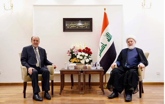 المالكي والشيخ حمودي يعربان عن تمسكهما بتشكيل حكومة قوية بمستوى تحديات المرحلة المقبلة